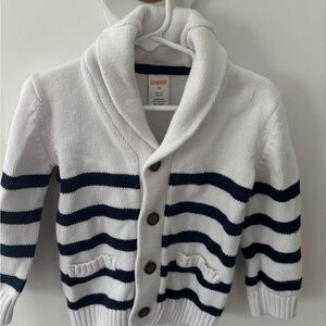 Gymboree Cream Shawl Collar Cardigan